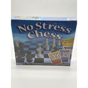 Winning Moves No Stress Chess Board Game Learn to Play Strategy 1091 NWT